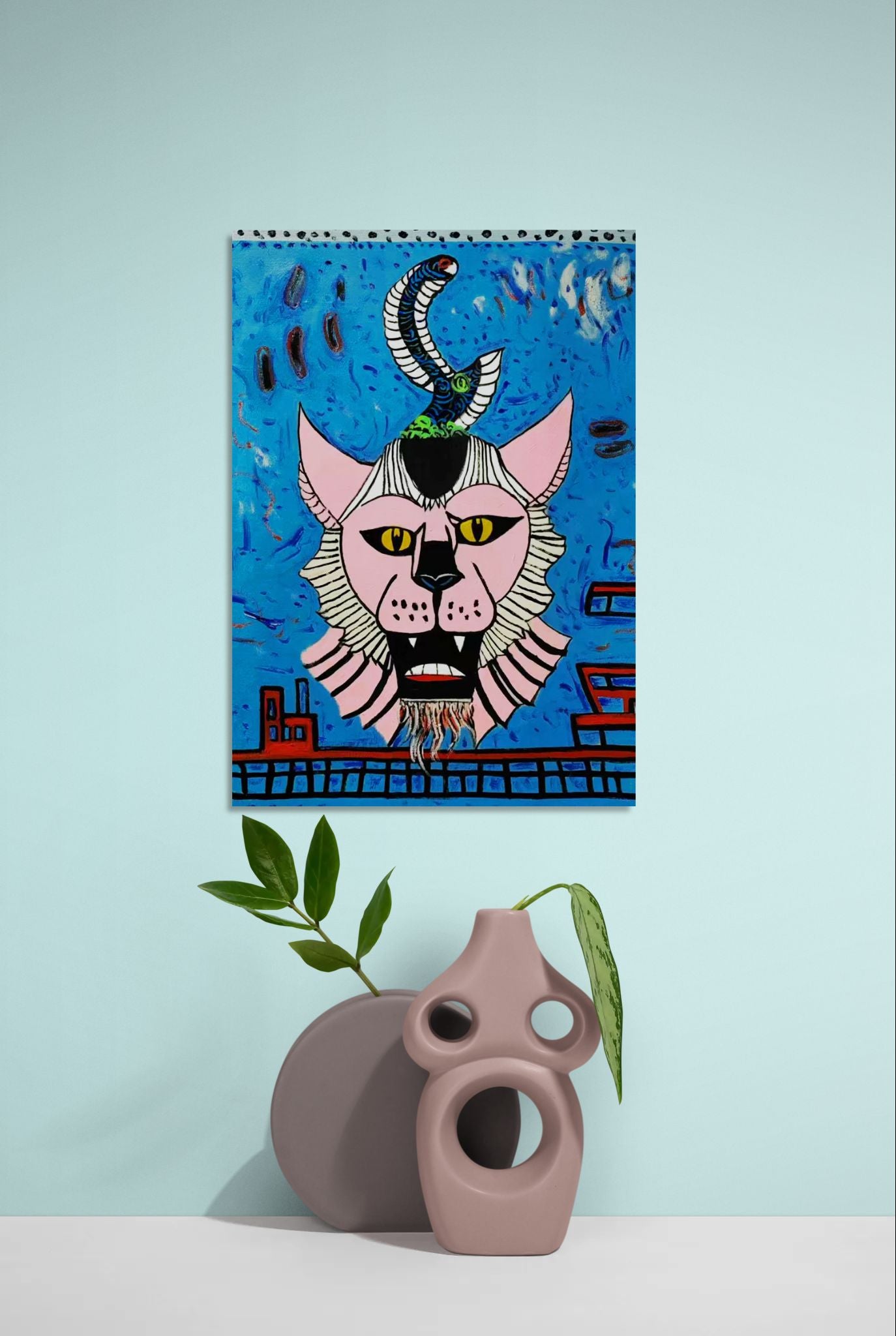 Palæ – Die rosa Katze und die Schlange