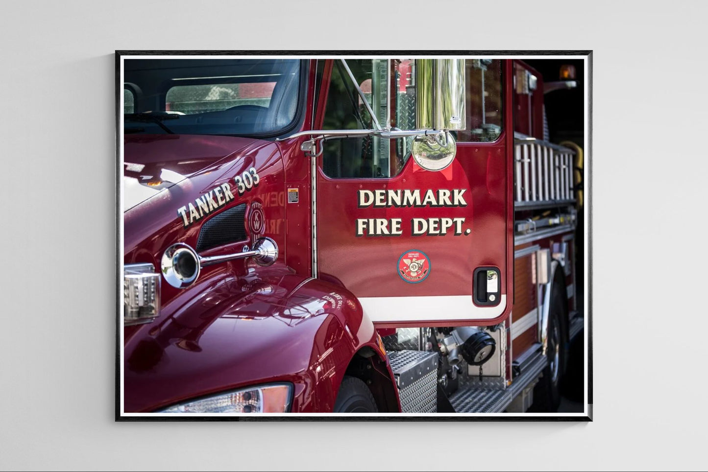 Eddie Michel - Denmark US Fire Dept. Foto - Limited Edition 1/1