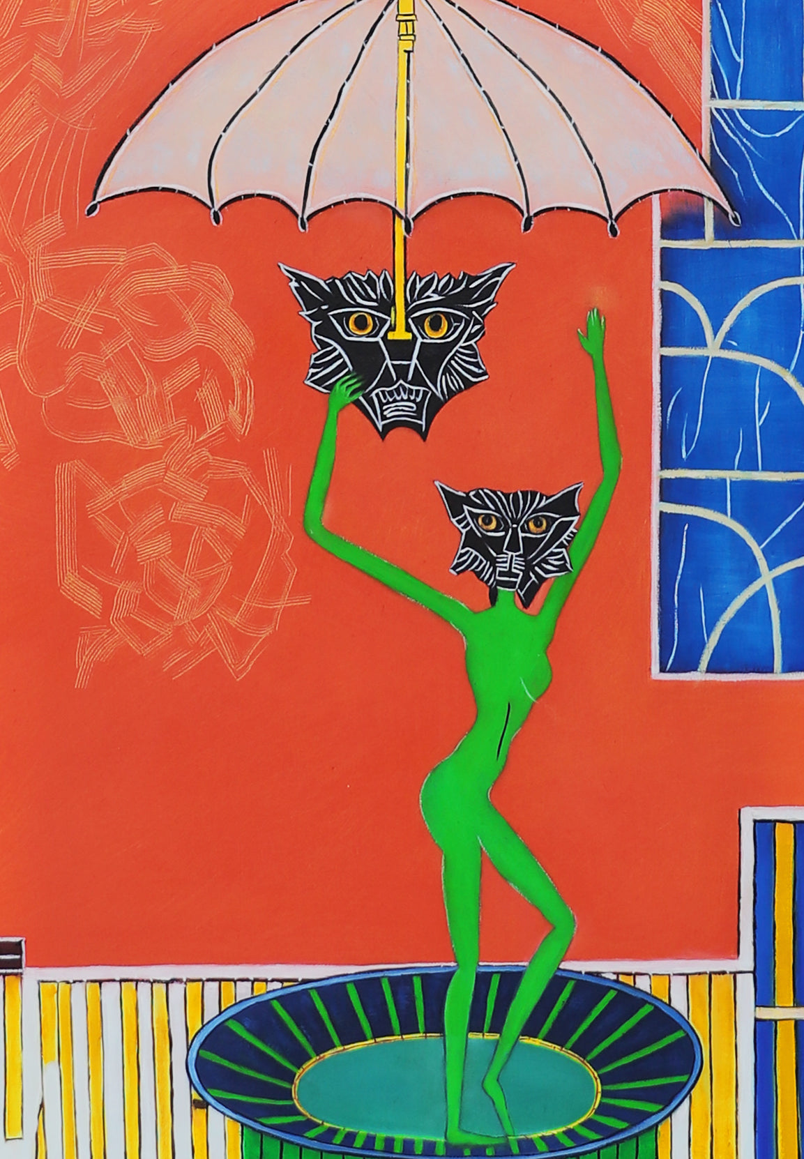 Palæ - Kattedans under Paraply